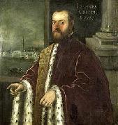 Domenico Tintoretto, Portrait of Joannes Gritti